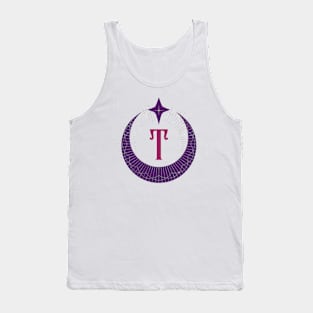 T - Moon Monogram Tank Top